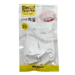 TBZ 덴탈 일회용 치실 23P 구취예방 치석제거 치간칫솔