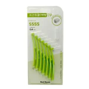TBZ 덴탈 치간칫솔 L형 7P 0.4mm (SSSS) 치석제거