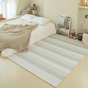 TBZ 또르르 방수러그 스프라이프 그레이 170x230cm