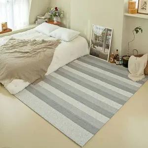 TBZ 또르르 방수러그 스프라이프 차콜 100x150cm