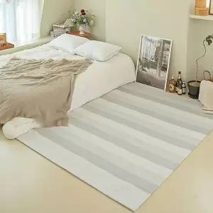 TBZ 또르르 방수러그 스프라이프 그레이 200x270cm