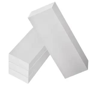 4PCS 알루미늄 바 1x2x8 인치 플랫 6061 솔리드 압출 선반 재고 플레이트 산업용 DIY 공예용 범용