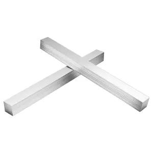 HOZEON 2 PCS 1 x 12 인치 알루미늄 바 정사각형 6061 블록 범용 공구 플레이트 T6511 밀링 선반 작업용