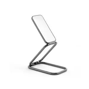 TBZ 간편부착 2단 스마트폰 거치대(사각) (다크그레이)