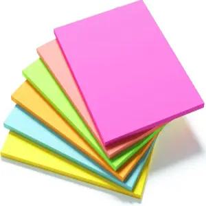 크리에이티브 초대형 스티키 자이언트 패드 6개 브릴리언트 컬러 모듬 203mm x 초안용 프레젠테이션 워크숍