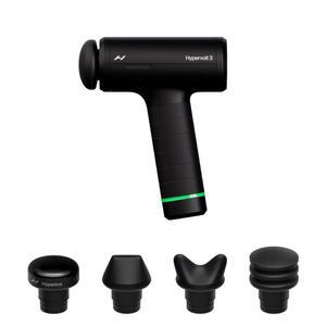 하이퍼아이스 하이퍼볼트 3 u2013 콰이어트글라이드 기술 휴대용 타악기 마사지 건 5가지 속도, 교체 가능한 근육 , 이동성 개선 및 속도 향상에 도움