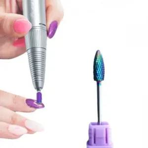 네일 드릴 비트 텅스텐 소재 단일 1개 레인보우 컬러 NB02 모델