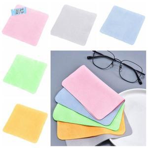 스웨이드 안경 닦이 단색 클리너 폰 클리닝 와이프 렌즈 스크린 마이크로파이버 천