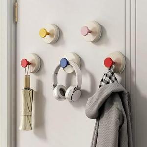 플라스틱 키 옷걸이 가방 무타공 수건 가정용 수납 로브 코트 정리함