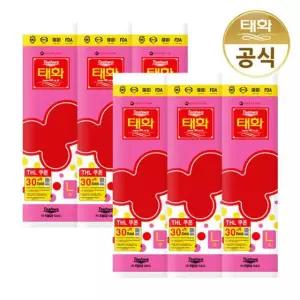 태화 고무장갑 대형 L대 레드 X 6개