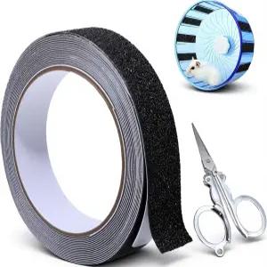 접이식 가위가 있는 16.4피트 샌디 트리머 스트립 작은 반려동물 운동 바퀴를 위한 미끄럼 방지 견인