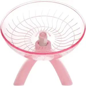 기니피그를 위한 NOLITOY 햄스터 운동 조용한 바퀴 장난감 달리기 디스크 휠 10인치 글라이더 저빌 작은