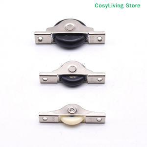 방충망롤러 스틸 무소음 수납장 도어 부품 내하중 가구 홈형 옷장 풀리 나일론 슬라이딩