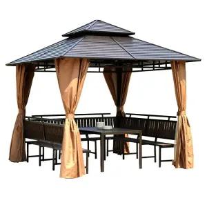 셀프바베큐장 들마루 조립식평상 야외용 야외정자 조경용품 가구