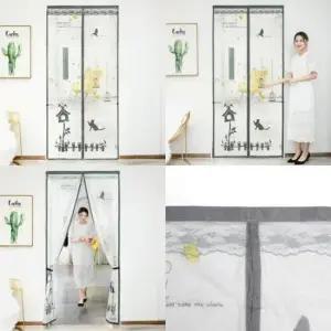 [SBD] 모기장 문 모기장문 아파트현관방충망 러브레터 방충문 90x210cm