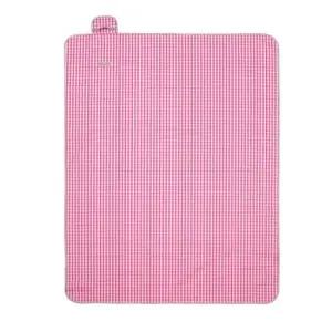 [SBD] 비비드 체크 방수돗자리 핑크 150x200cm
