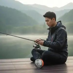 오렌지 튼튼한 4합사 PE 고강도 2호 합사줄 추천 낚싯줄 100m