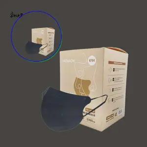 쌍문상회 지금 필요한 문구 해나온 새부리형 마스크 KF94 블랙 5개입x10팩 디포 사무용품
