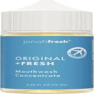 조나 프레시 올 내추럴 구강청결제 농축액 SLS 프리 PEG 안전 인증 획득 오리지널 1팩 총 2.53 fl oz 으로