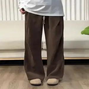 록쉬블몰 바지 남성용 면 니트 가을 슬랙스 일자 후드 헤링본 HO3