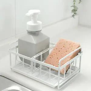 ( )BS 수세미 거치대 주방 정리대 싱크대 세제랙 물 받침대 다용도 칸막이 선반_24983896