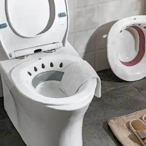 위생용품 변기부착형 좌욕 전용 대야 수동식 가정 화장실 건강관리 임산부 산후조리