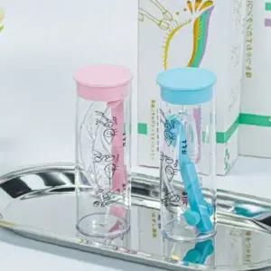 착탈  흡착봉 집게 세트 하드 소프트렌즈 전용 안전 위생 휴대용 케이스