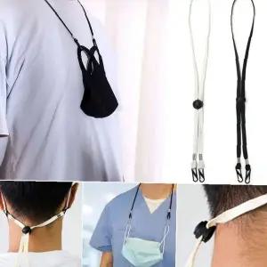 휴대용 마스크끈 목걸이 분실방지 스트랩 개별포장 컬러 다양 외출 필수 액세서리