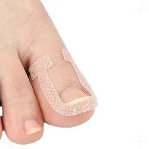 엄지 발톱 교정 테이프 내향성 발톱 셀프 케어 파고드는 발톱 방지 밴드 내성