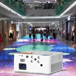 실내용 바닥조명 홀로그램 터치스크린 인터렉티브 프로젝터 벽면 투명