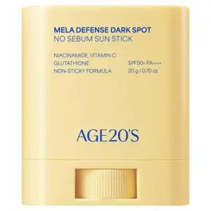 에이지투웨니스 멜라 디펜스 기미 노세범 선스틱 SPF50+ PA++++ 20g 1개