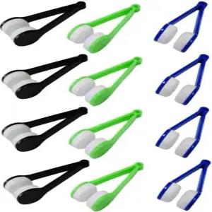 선글라스 안경 및 독서용 12PCS 클리너 미니 극세사 천 브러시