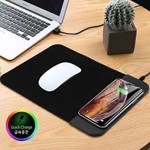 GPOP 무선 급속충전 마우스패드-WD48318