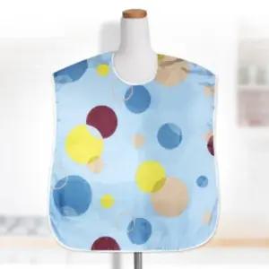 요양원 식사 노인 성인용 찍찍이 방수 턱받이x2개 위생 어른 요양병원