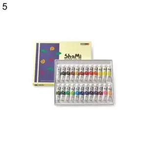 물감 수채화 샤미 24색 10ml 5개