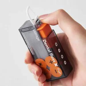 휴대용 컴팩트 사이즈 위생적 푸쉬업 디스펜서 보관함