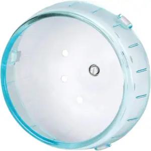 슈퍼 음소거 스피너 운동 휠 - 소형 햄스터 저빌 또는 생쥐를 위한 사일런트 4.7인치 스피너(파란색)