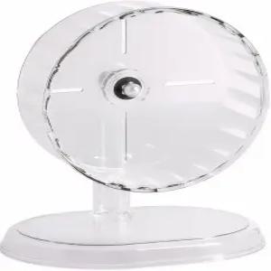 판람태시 사일런트 햄스터 휠 - 7인치 시리아 러닝 미끄럼 방지 및 높이 조절 가능 청소하기 쉬운 7.1인치