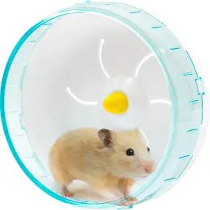 6.9인치 사일런트 햄스터 운동 휠 케이지에 장착 드워프 반려동물 마우스용
