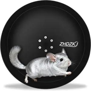 U pgrade 15인치 사일런트 친칠라 러닝 휠 알루미늄 합금 운동 조용한 볼 베어링 햄스터 고슴도치 시리아