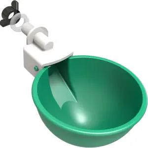 월릭스 대형 자동 치킨 급수기 컵 병아리 오리 거위 튀르키예 토끼에게 적합한 DIY 가금류 키트 2팩-그린