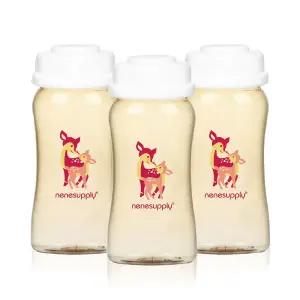 Nenesupply oz / 330ml 3개 와이드 마우스 PPSU 유방 우유 저장 병 펌프 펌핑 스펙트라 S S2 유리 컬렉션