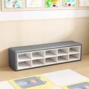 어린이집 유치원 벤치소파 책꽂이 수납장 키즈카페