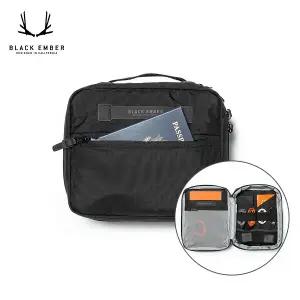 [블랙엠버] 보딩키트 미니 3L / 여행용 테크 키트 파우치 태블릿 전자기기 전자제품 정리함
