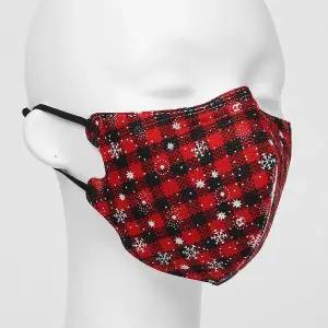 [핫트랙스]눈꽃 체크 마스크 겨울 보온 천마스크(WFLOQU6)