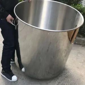 스테인레스 통 뚜껑 400L 초두께 용기 대형바트 바트 반찬