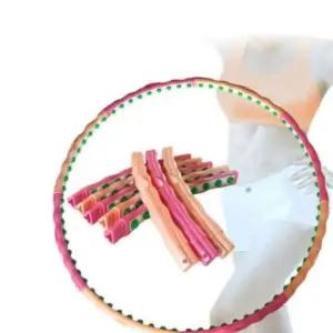 무소음훌라후프 뱃살훌라후프 후프 어린이 실내 무소음 대형 패션 헬스 초중급 z 1.3kg