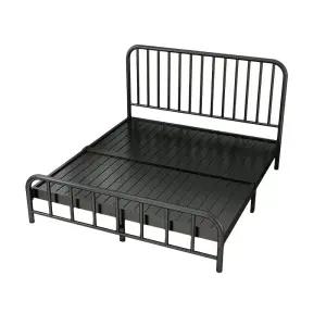 철재 침대 프레임 철제 침대프레임 베드 고양이 리프트업