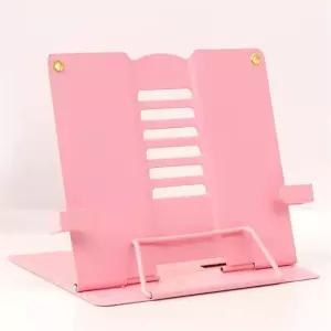 JSEIAJB 책상 책꽂이 금속 독서 받침대 조절 가능한 요리책 문서 홀더 휴대용 책꽂이블랙조의 기묘한 모험1