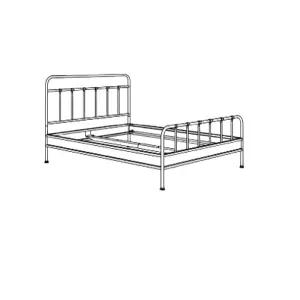 철제 침대 프레임 조립식 침대틀 베드 매트용 지지대 공간절약 모던 저소음 수납 튼튼한 원목